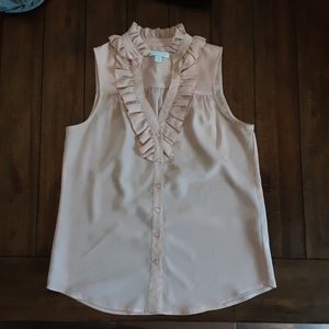 New York & Company sleeveless blouse